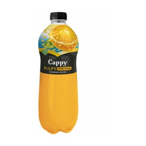 Cappy Pulpy Meyve Suyu Portakal Parçacık Plastik Şişe 1 L