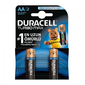 Duracell Turbo Max Kalem Pil 2 Aa 2 Adet 
