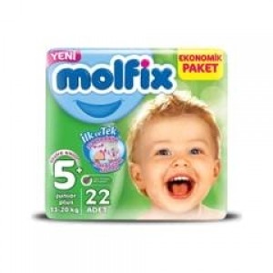 Molfix Ekonomik Paket No 5+ 22 Adet