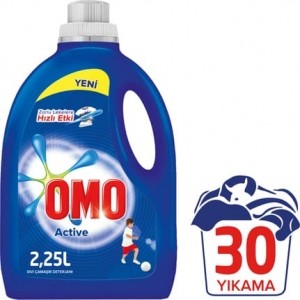 Omo Sıvı Deterjan Aktif 2250 Ml 