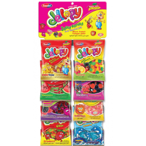 Saadet Jellopy Karışık Sakızlı Şeker 100 Gr