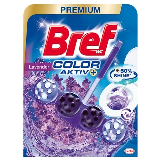 Bref Tuvalet Bloğu Renkli Aktif Lavanta Tekli