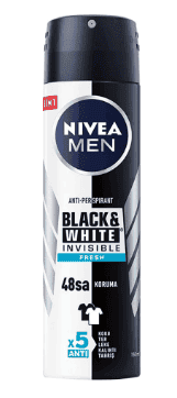 Nivea Men Deodorant B&w Fresh Spray 150 ml 